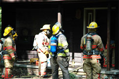 LeRoy Township Fire Dept. practice
